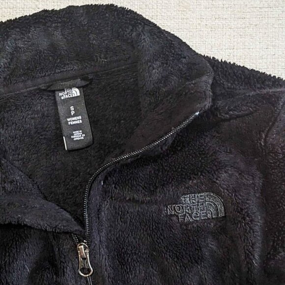 TNF The North Face black Osito Fuzzy Jacket Small Women's - Picture 8 of 8